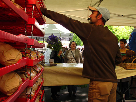 bread at market